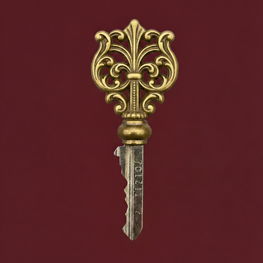 Clé Louis XVI Fleur de Lys